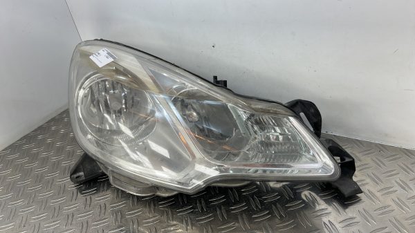 Optique avant principal droit (feux)(phare) CITROEN C3 2 PHASE 1 – 9673814380