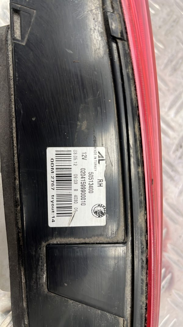 Feu arriere secondaire droit (feux) ALFA ROMEO GIULIETTA 1 – 50513400