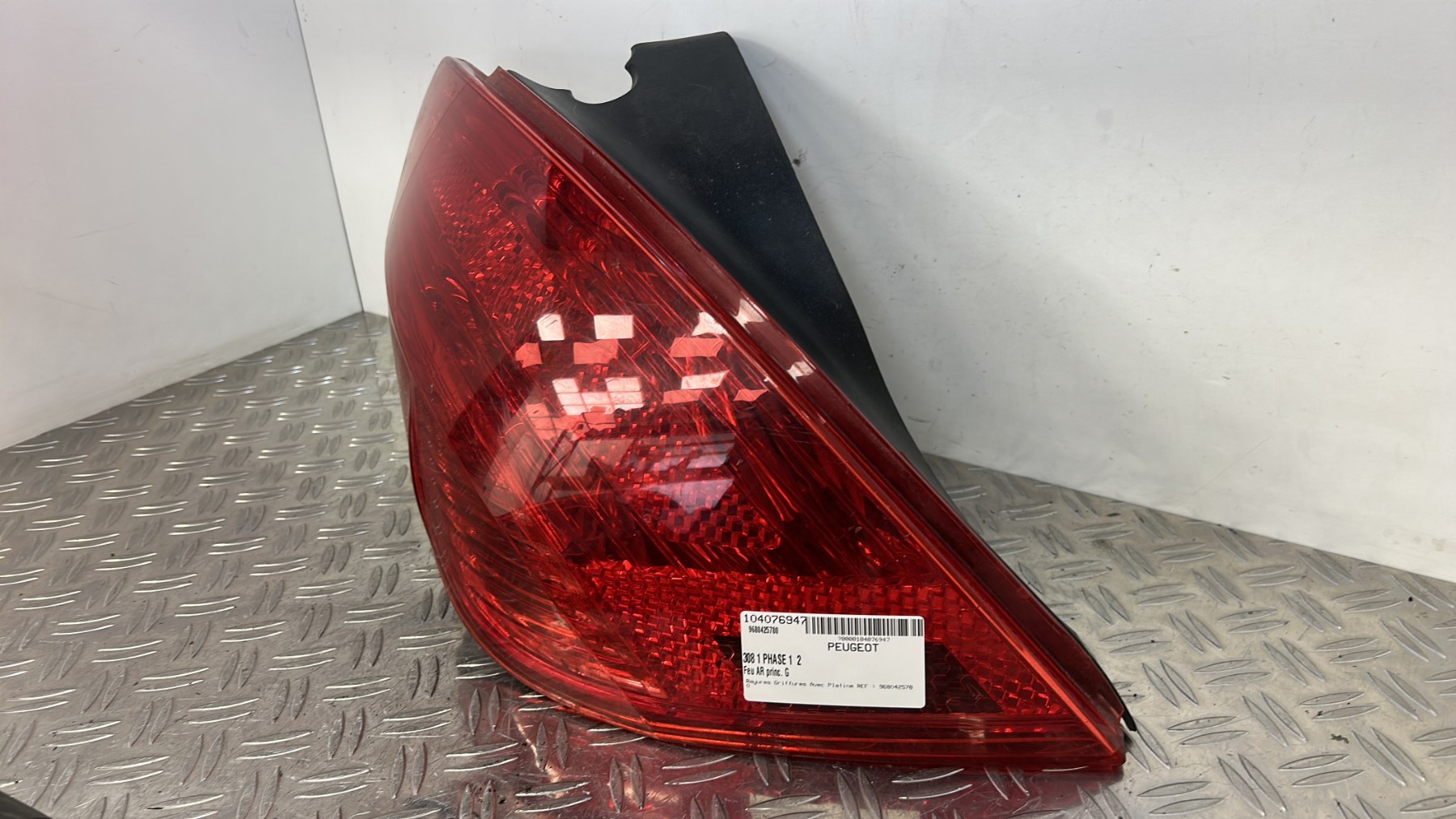 Feu arriere principal gauche (feux) PEUGEOT 308 1 PHASE 1 – 9680425780