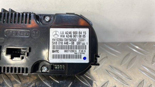 Commande chauffage MERCEDES CLASSE A 176 PHASE 2 – A2469008415