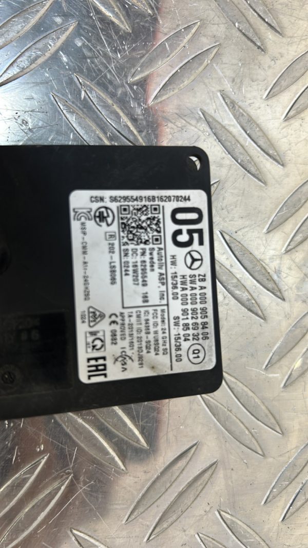 Boitier radar de recul MERCEDES CLASSE A 176 PHASE 2 – A0009058406