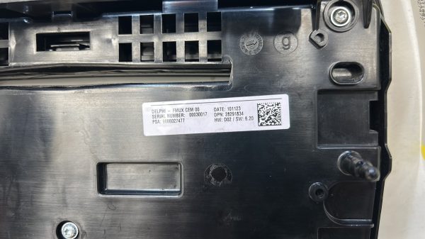 Commande chauffage CITROEN C4 2 PHASE 1 – 9666027477