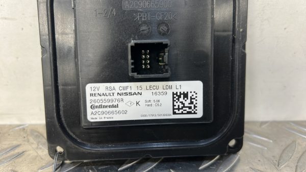 Boitier xenon RENAULT CAPTUR 1 PHASE 2 – 260559976R