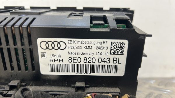 Commande chauffage SEAT EXEO – 5PR8E0820043BL