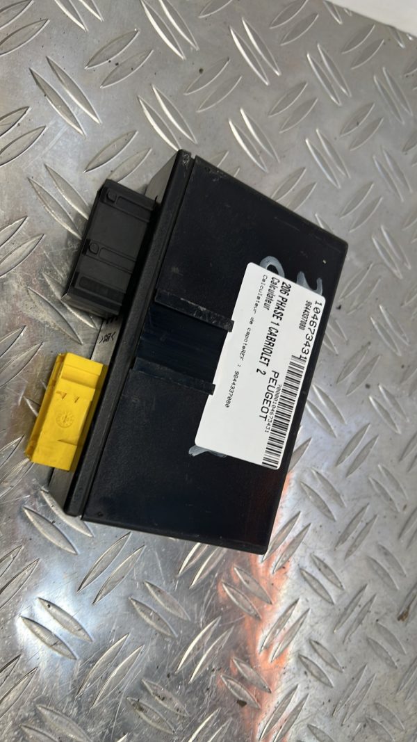 Calculateur PEUGEOT 206 PHASE 1 CABRIOLET – 9644337080