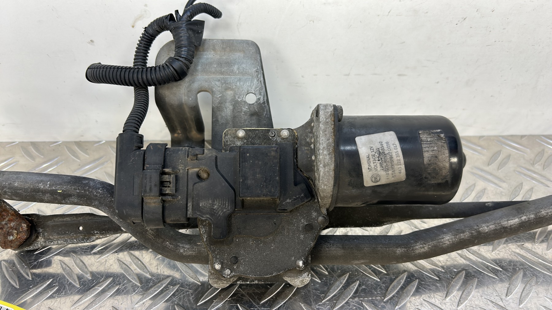 Moteur essuie glace avant CITROEN JUMPER 3 PHASE 1 – 443122355017