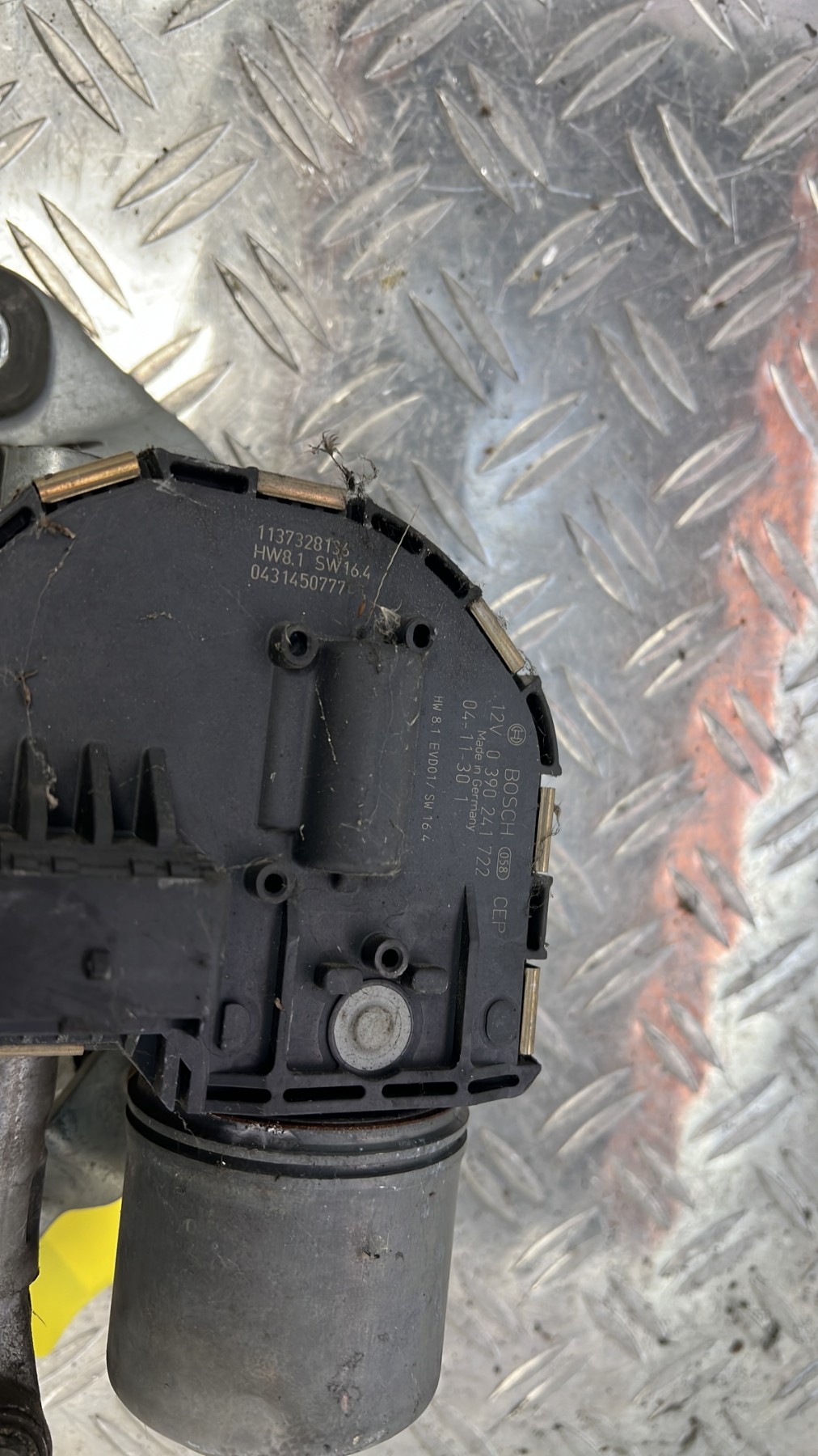 Moteur essuie glace avant droit PEUGEOT 407 PHASE 1 – 9656659880