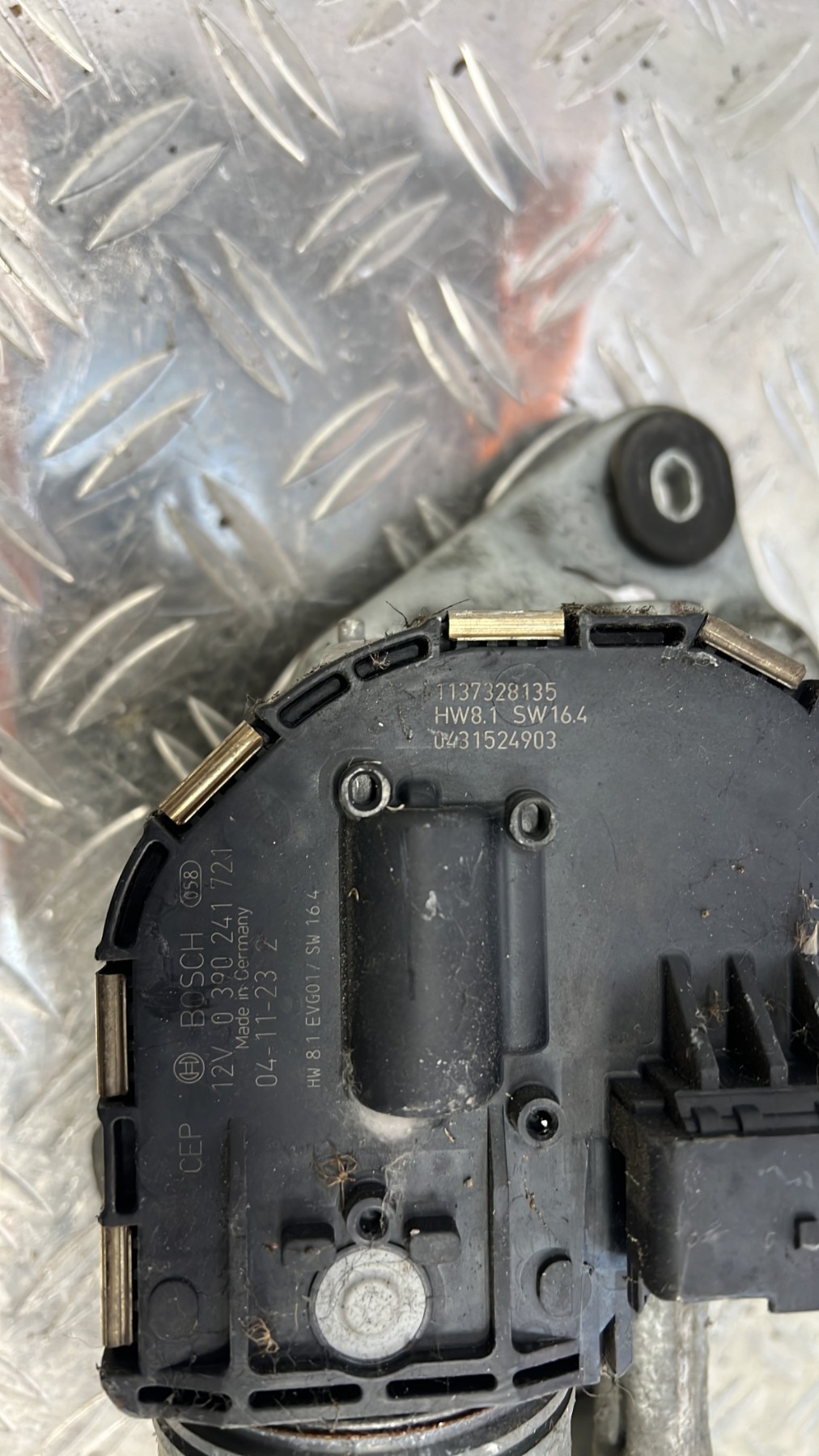 Moteur essuie glace avant gauche PEUGEOT 407 PHASE 1 – 9656859980