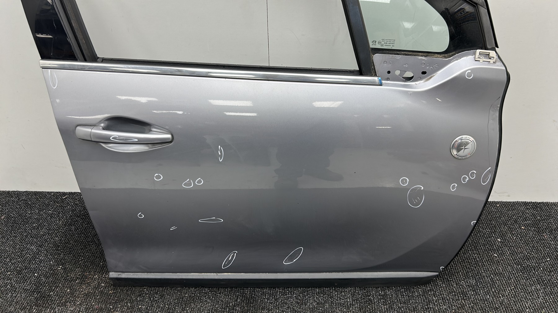 Porte avant droit PEUGEOT 2008 1 PHASE 1 – 9807820380