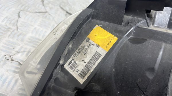 Optique avant principal droit (feux)(phare) NISSAN QASHQAI 1 PHASE 2 – 26010JD90A
