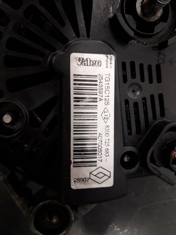 Alternateur RENAULT MEGANE 2 PHASE 1 – 8200725683