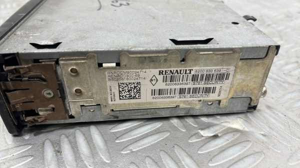 Autoradio d’origine RENAULT CLIO 2 PHASE 2 – 8200633639T