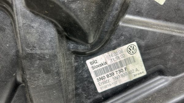 Leve vitre electrique arriere droit VOLKSWAGEN TIGUAN 1 PHASE 1 – 5N0839730F