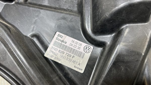 Leve vitre electrique arriere gauche VOLKSWAGEN TIGUAN 1 PHASE 1 – 5N0839729F