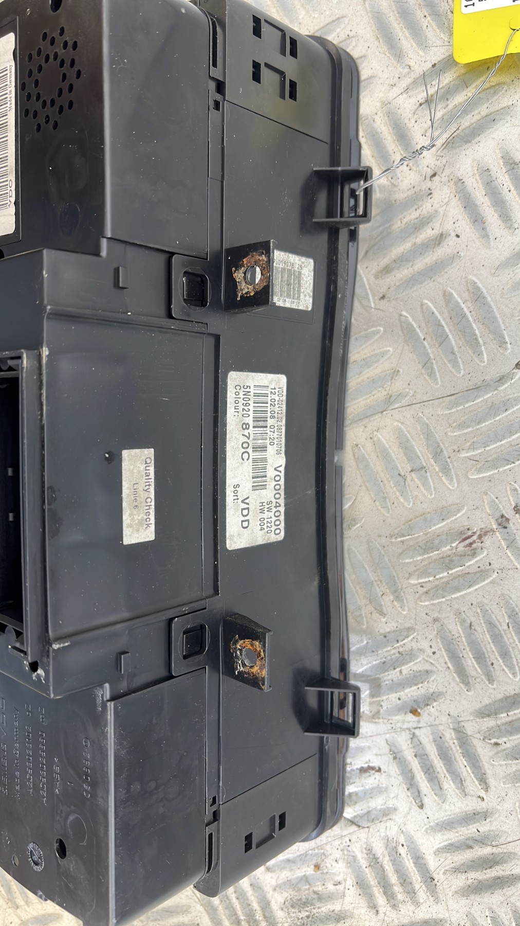 Compteur VOLKSWAGEN TIGUAN 1 PHASE 1 – 5N0920870C