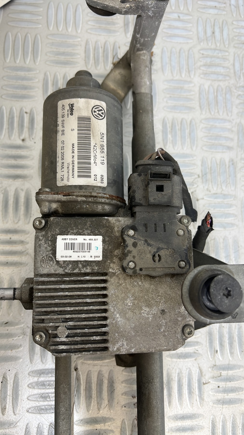 Moteur essuie glace avant VOLKSWAGEN TIGUAN 1 PHASE 1 – 5N1955119