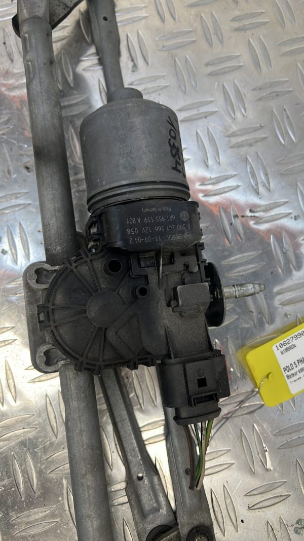 Moteur essuie glace avant VOLKSWAGEN POLO 5 PHASE 1 – 6R1955023C