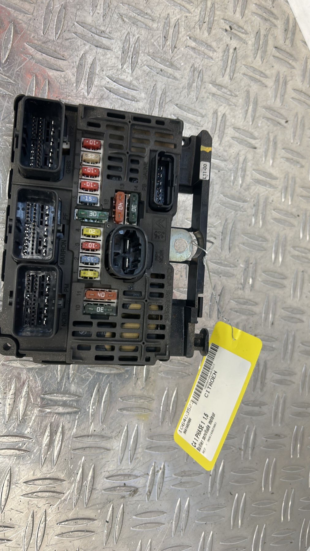 Boitier servitude moteur (BSM) CITROEN C4 1 PHASE 1 – 9661682980