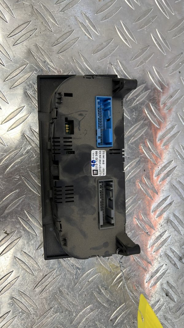 Commande chauffage OPEL MERIVA A PHASE 2 – 13132388