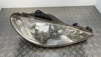Optique avant principal droit (feux)(phare) PEUGEOT 206 PHASE 1 – 87276