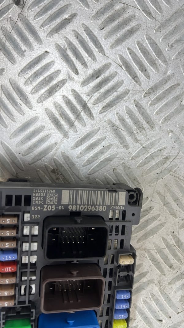 Boitier servitude moteur (BSM) PEUGEOT 308 2 PHASE 1 – 9810296380