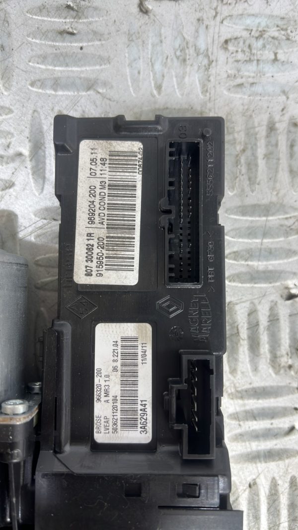 Moteur leve vitre avant droit RENAULT GRAND SCENIC 3 PHASE 1 – 807300621r