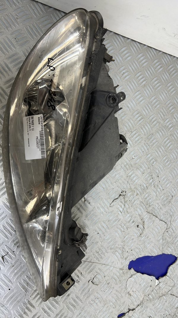 Optique avant principal droit (feux)(phare) PEUGEOT 206 PHASE 1 – 9628666780