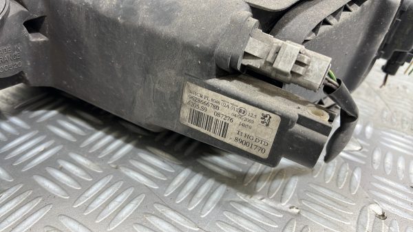 Optique avant principal droit (feux)(phare) PEUGEOT 206 PHASE 1 – 9628666780