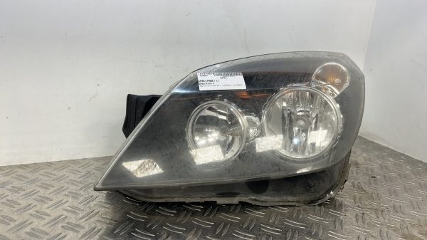 Optique avant principal gauche (feux)(phare) OPEL ASTRA H PHASE 1 – 93178635LH