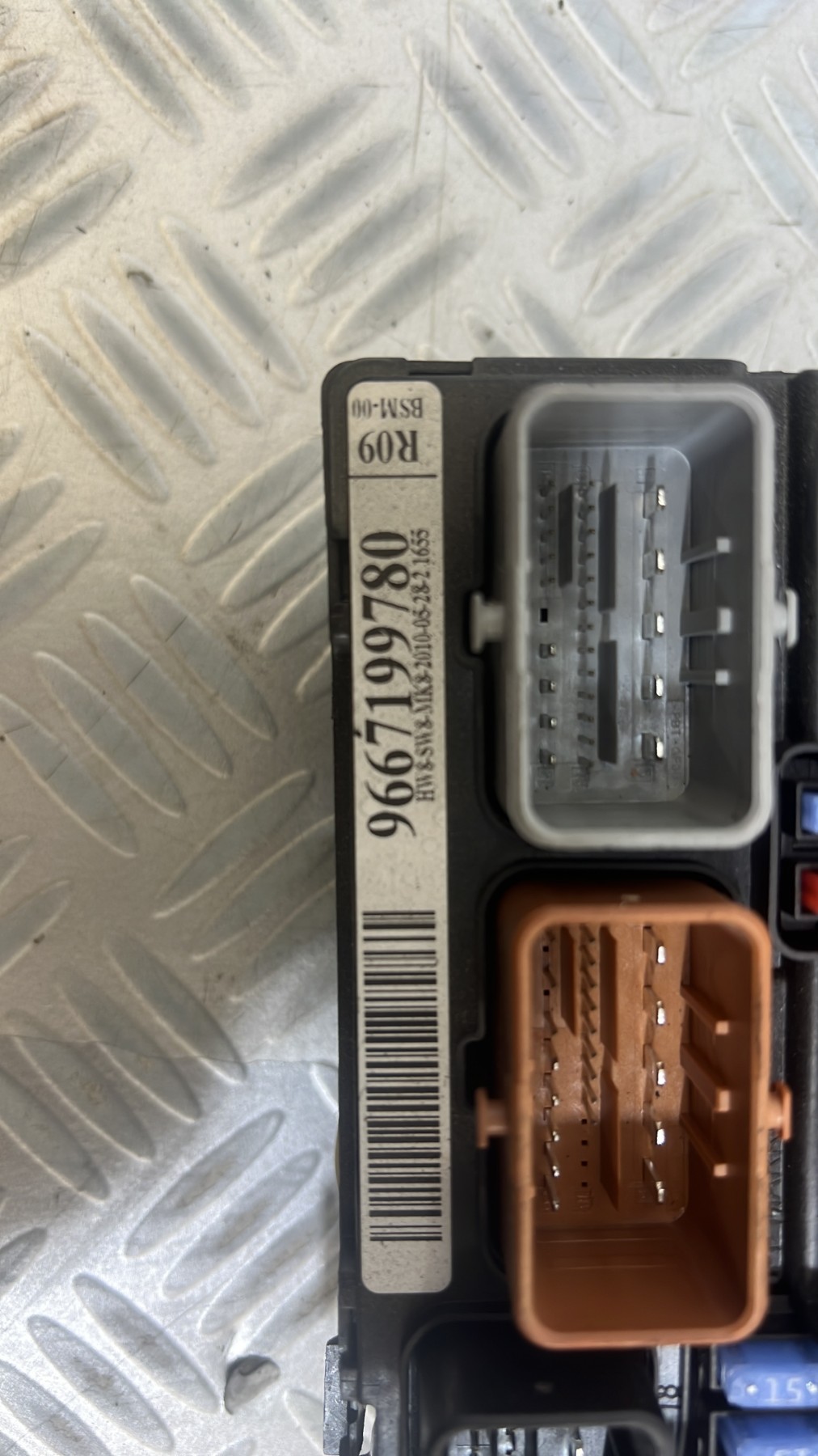 Boitier servitude moteur (BSM) CITROEN C3 2 PHASE 1 – 9667199780