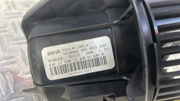 Pulseur d’air CITROEN C3 2 PHASE 2 – T4190001