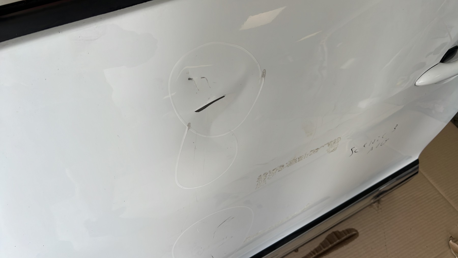 Porte avant gauche RENAULT SCENIC 3 PHASE 2 – 801014883R