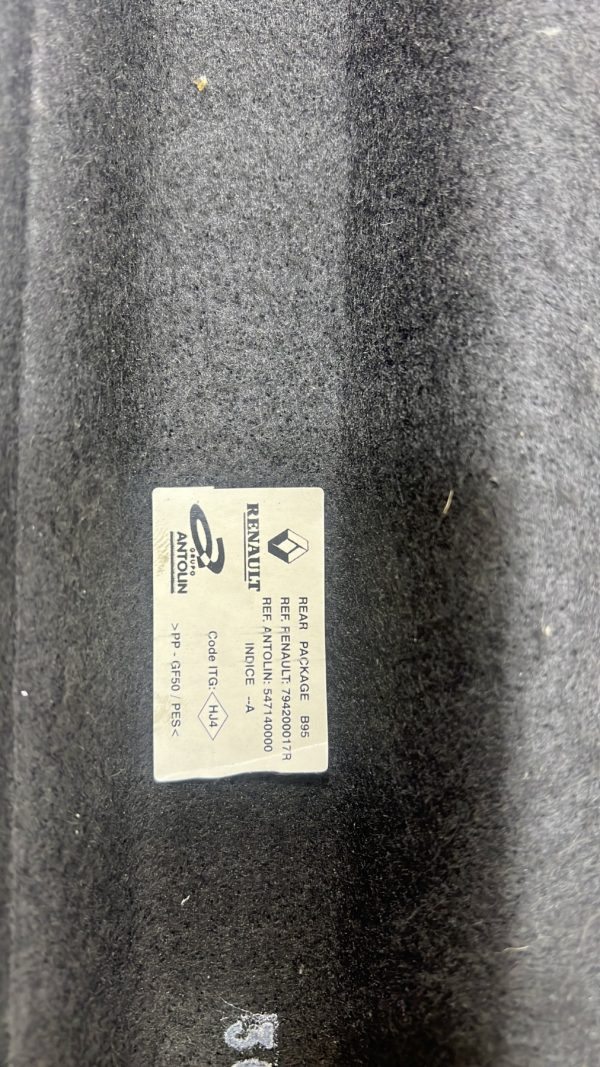 Plage arriere RENAULT MEGANE 3 PHASE 3 – 794200017R