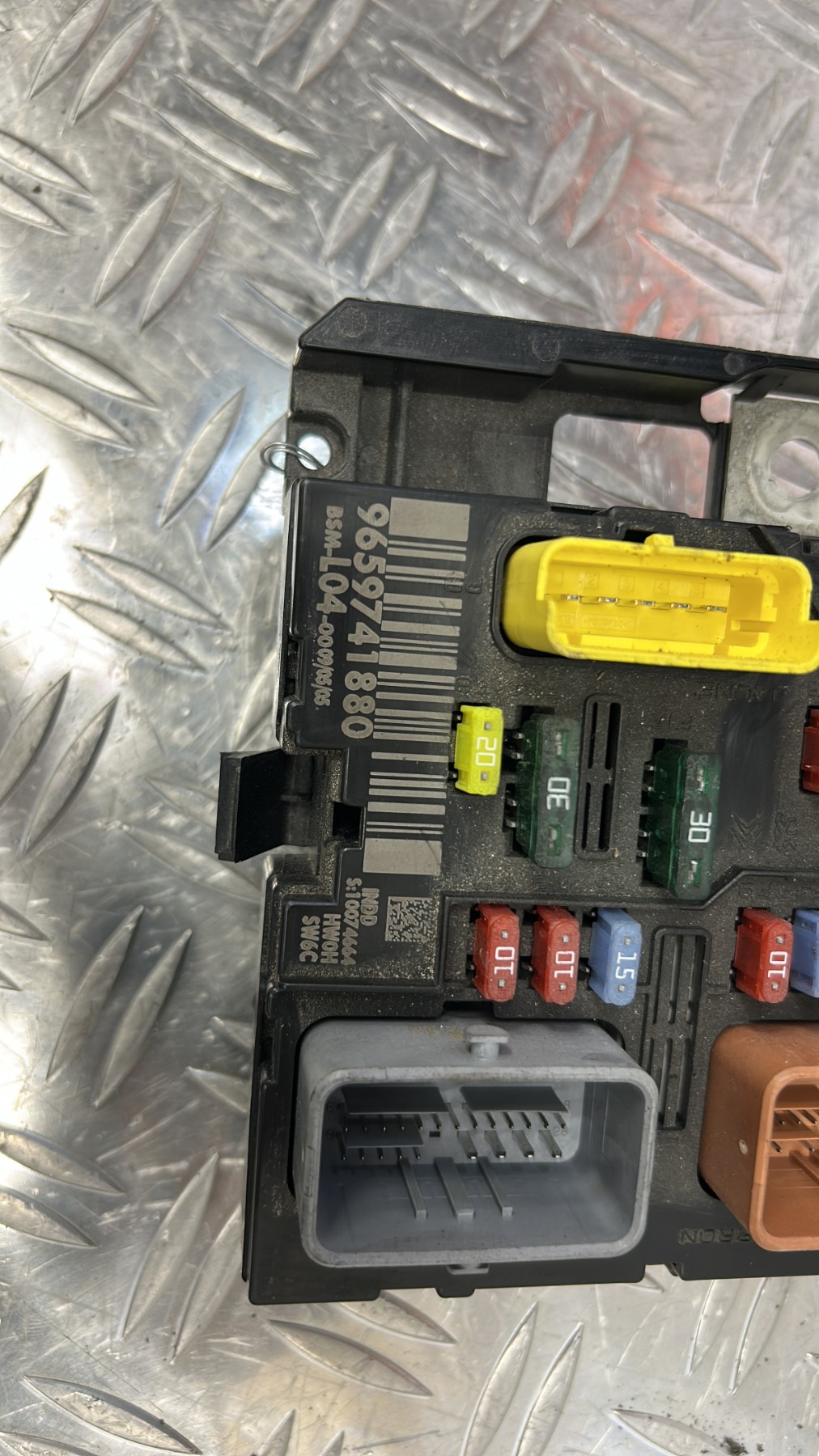 Boitier servitude moteur (BSM) PEUGEOT 307 PHASE 1 CABRIOLET – 9659741880