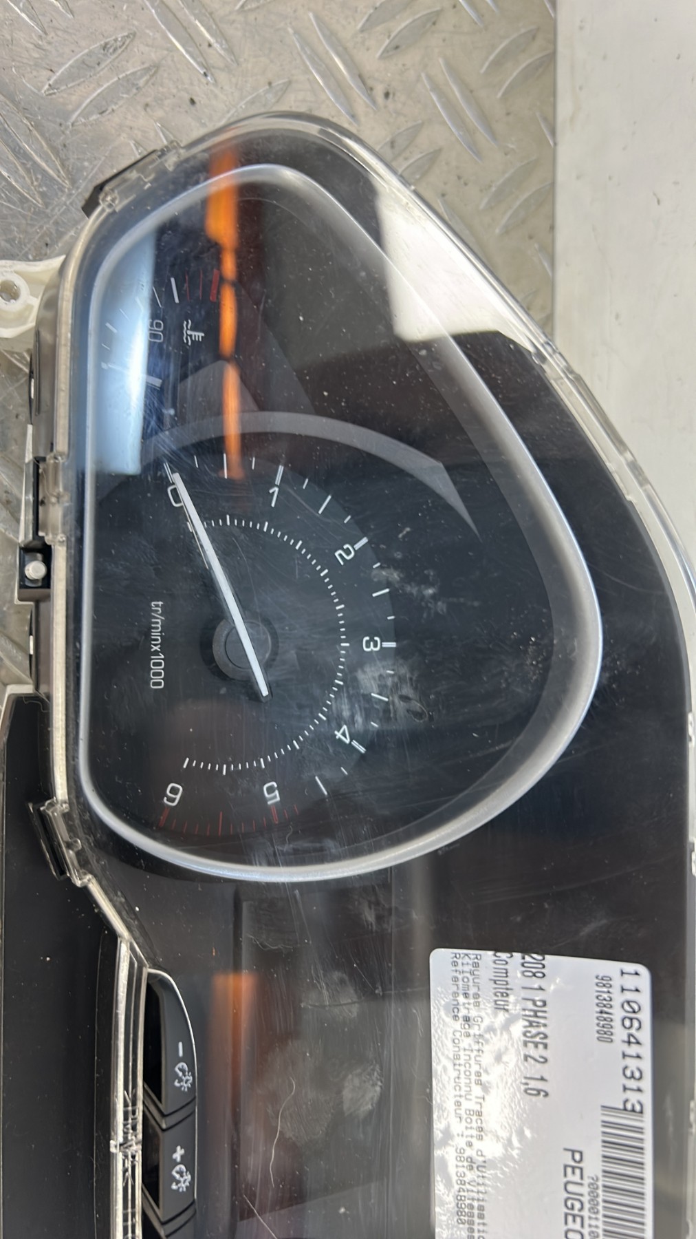 Compteur PEUGEOT 208 1 PHASE 2 – 9813848980
