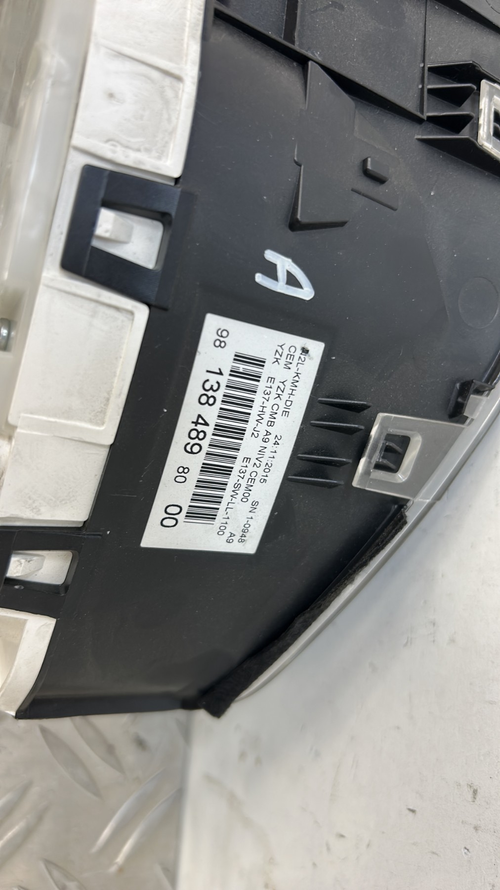 Compteur PEUGEOT 208 1 PHASE 2 – 9813848980