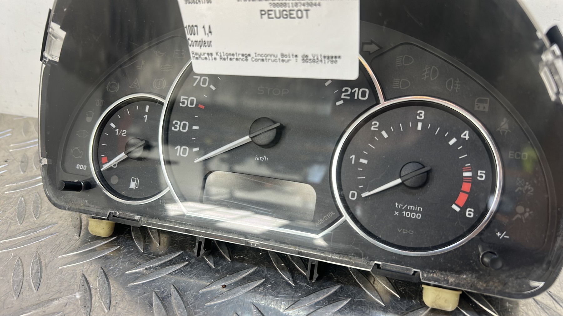 Compteur PEUGEOT 1007 – 9658241780