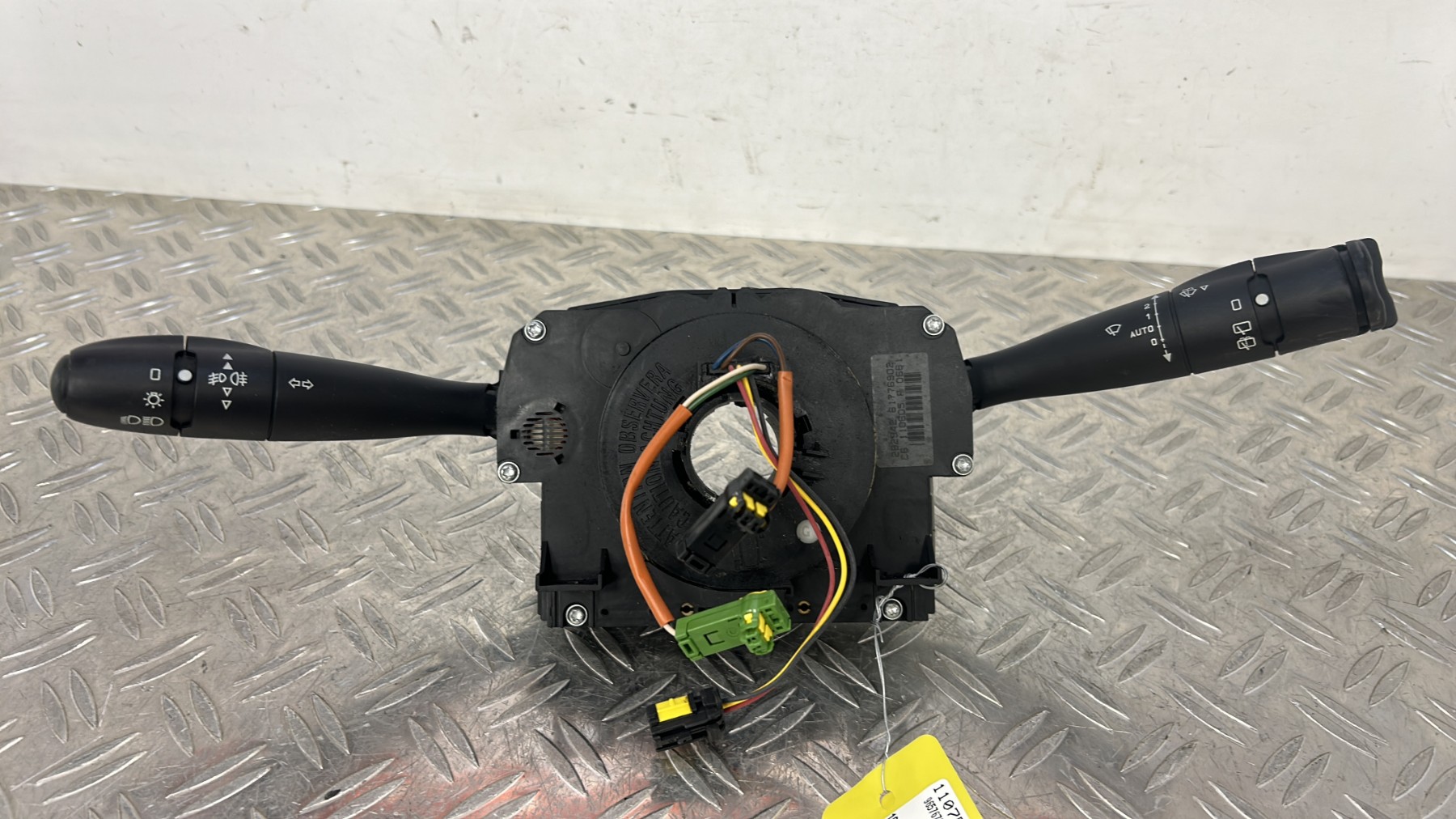 Com (Bloc Contacteur Tournant+Commodo Essuie Glace+Commodo Phare) PEUGEOT 1007 – 96576794XT