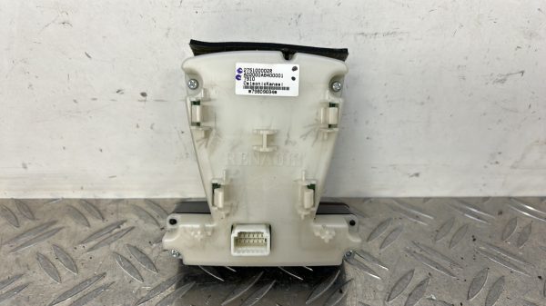 Commande chauffage RENAULT LAGUNA 3 PHASE 1 275100002R
