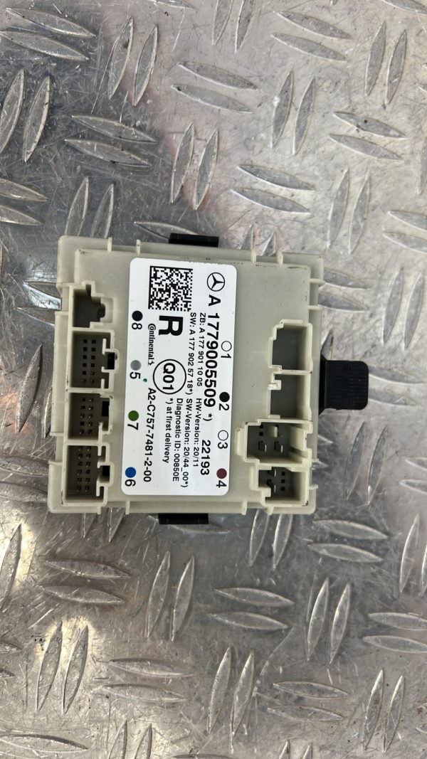Boitier de centralisation MERCEDES CLASSE A 177 PHASE 2 A1779005509