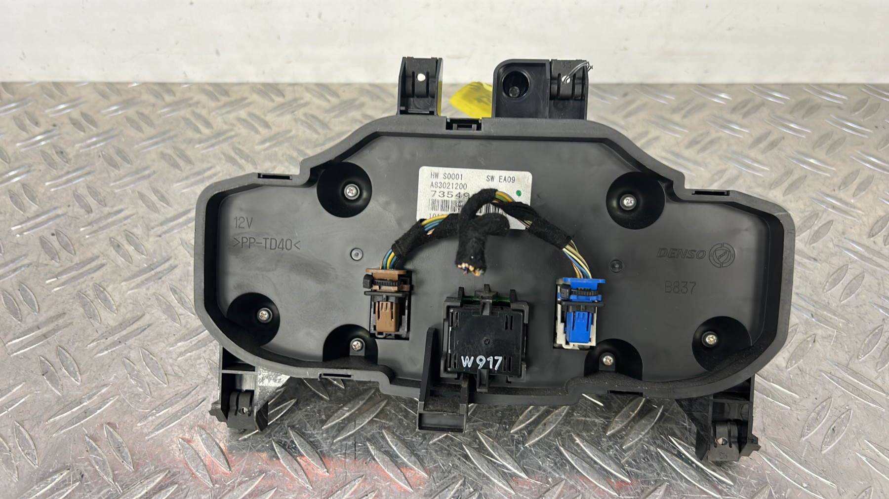 Commande chauffage FIAT 500 ABARTH 2 PHASE 1 735491194