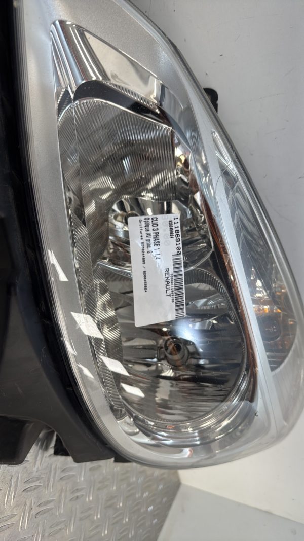 Optique avant principal gauche (feux)(phare) RENAULT CLIO 3 PHASE 1 8200459824