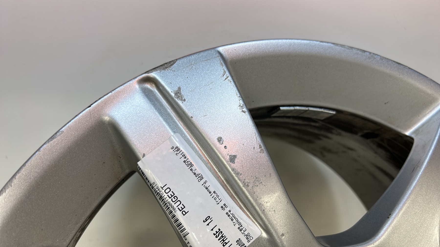 Jante PEUGEOT 508 1 PHASE 1 9671401180