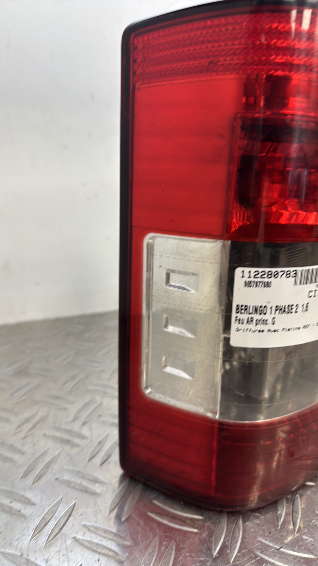 Feu arriere principal gauche (feux) CITROEN BERLINGO 1 PHASE 2 9657977080