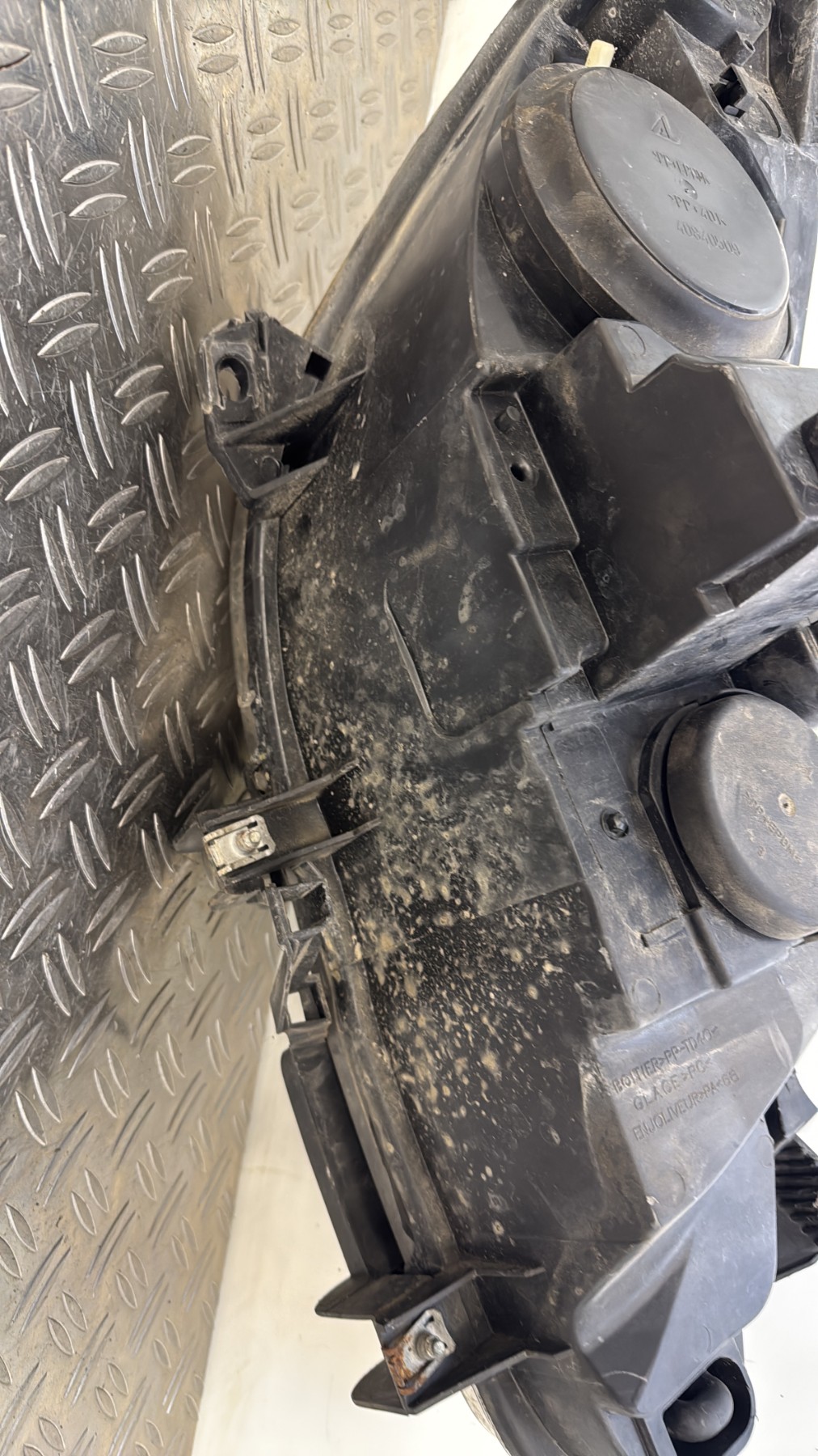 Optique avant principal gauche (feux)(phare) PEUGEOT 307 PHASE 2 BREAK 9681834880