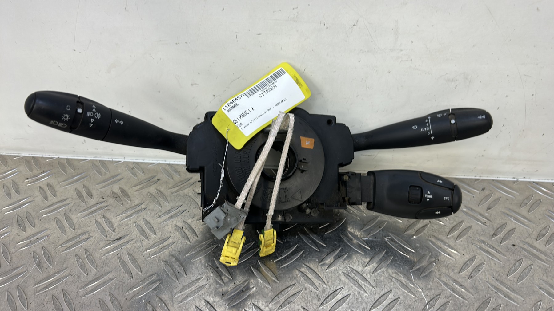 Com (Bloc Contacteur Tournant+Commodo Essuie Glace+Commodo Phare) CITROEN C5 1 PHASE 1 96375843ZL