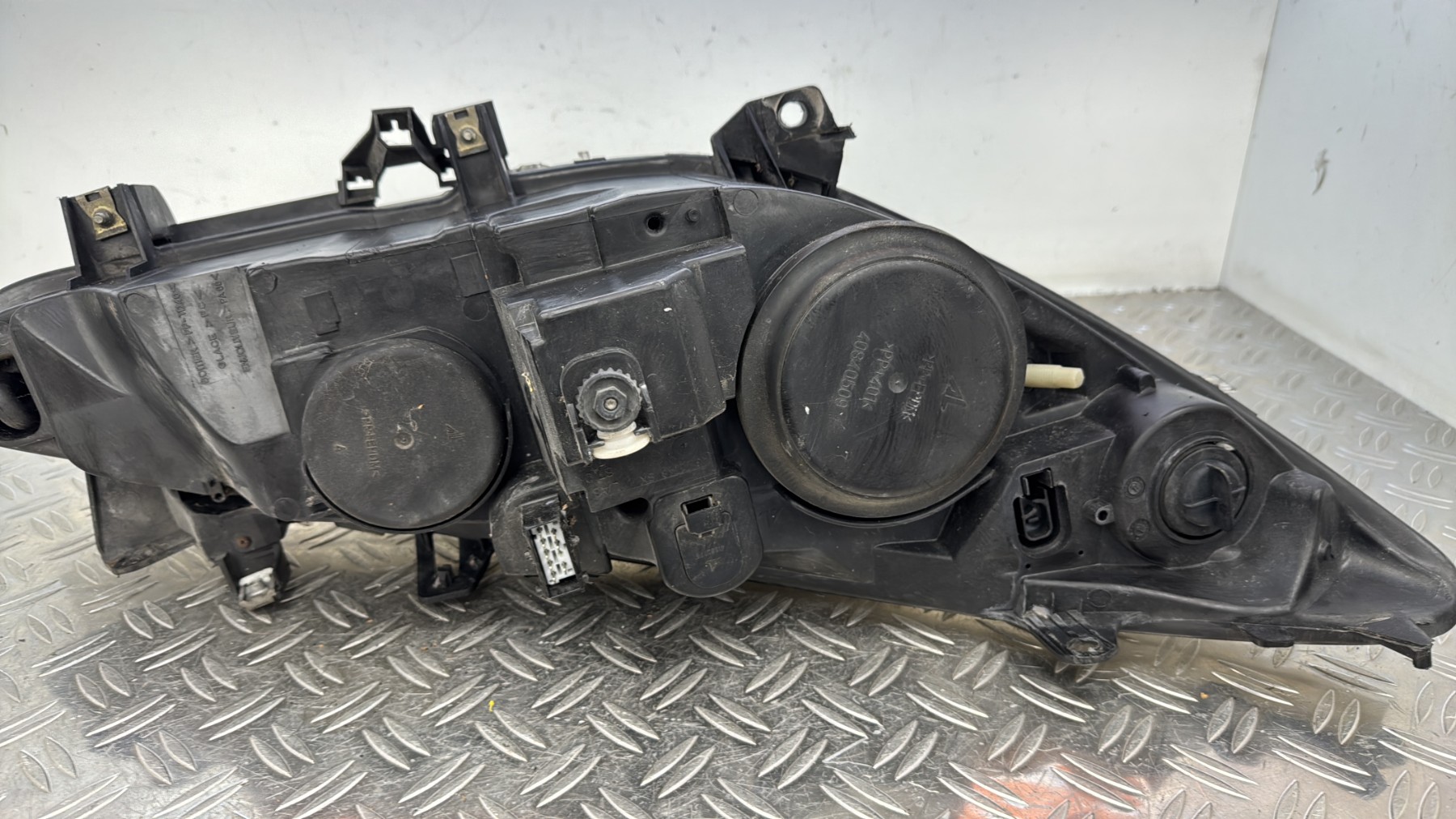 Optique avant principal gauche (feux)(phare) PEUGEOT 307 PHASE 2 9655764380