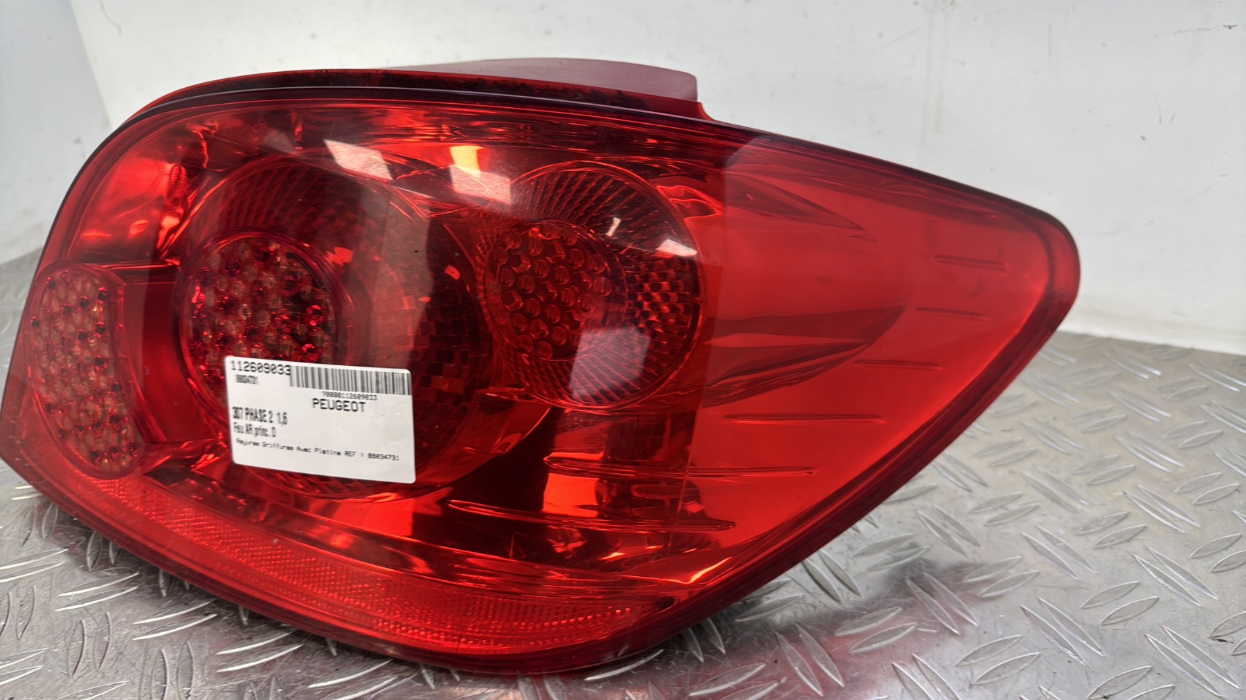 Feu arriere principal droit (feux) PEUGEOT 307 PHASE 2 89034731