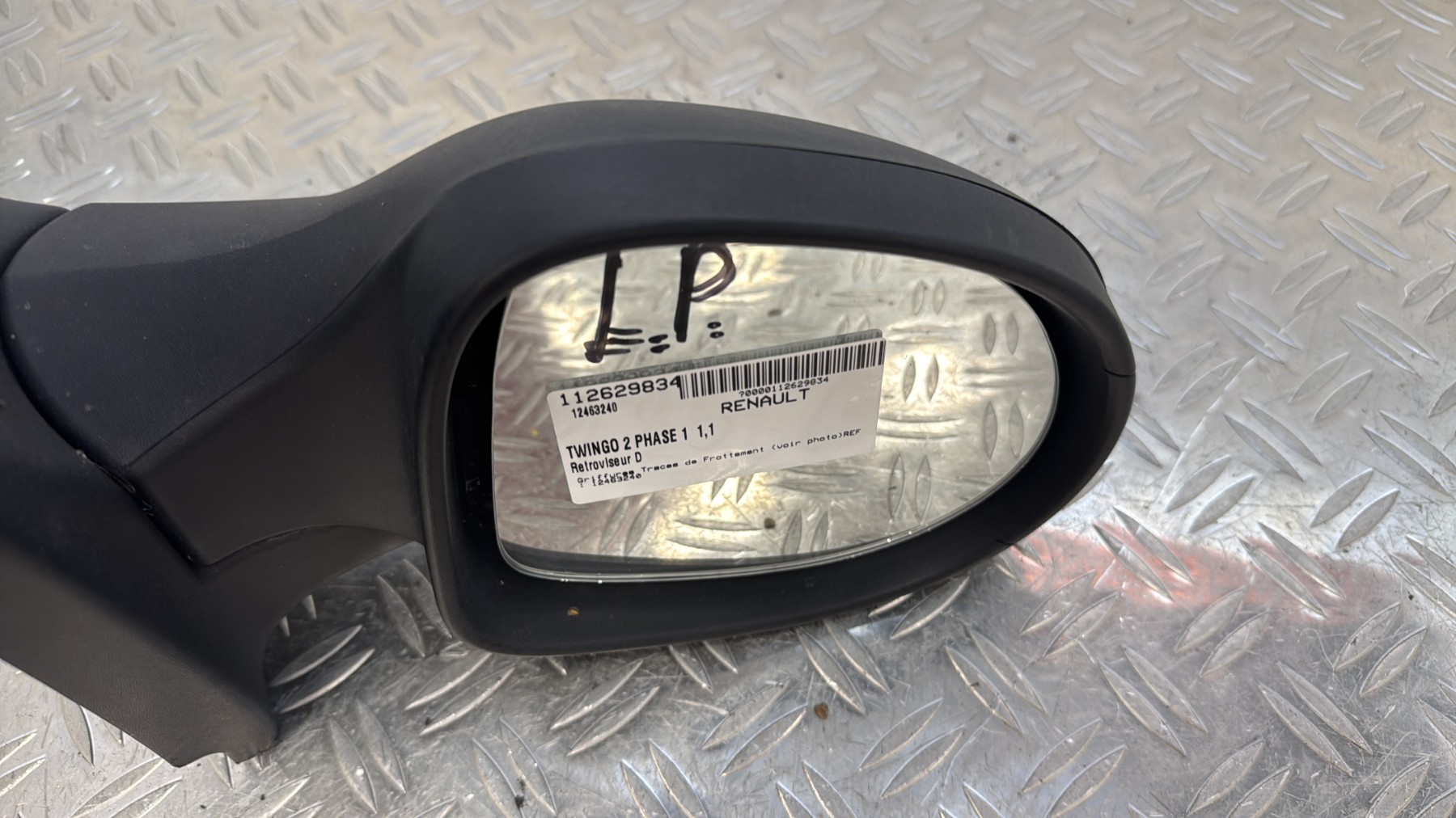 Retroviseur droit RENAULT TWINGO 2 PHASE 1 12463240