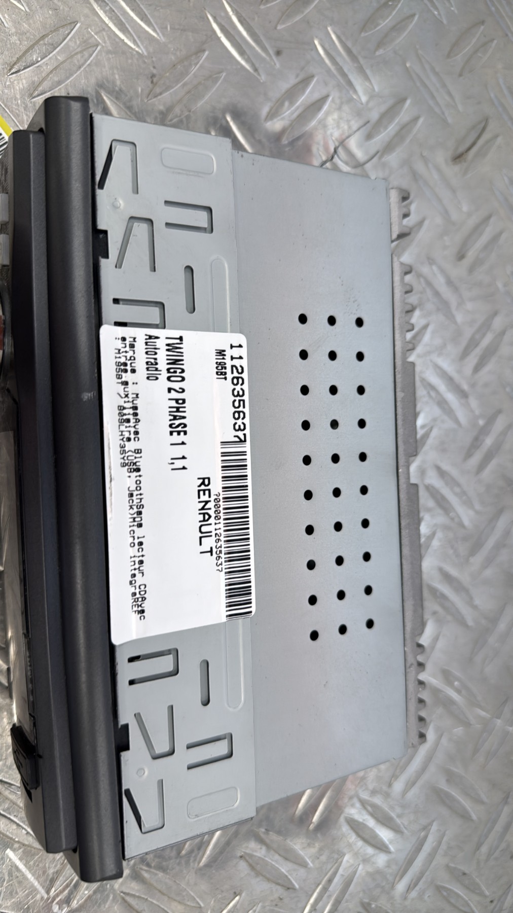 Autoradio RENAULT TWINGO 2 PHASE 1 M195BT